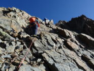 Parte finale su roccia più sana