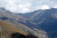 Vista sulla valle del torrente Agnello
