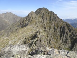 La cresta vista dalla Punta di Fenestrelle
