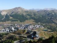 Sestriere ed il Fraiteve da sopra l' Alpette