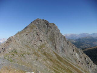 L' arcigno Monte Querellet dal Passo di San Giacomo