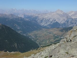 Panorama verso il Monginevro