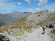 bello sterrato di discesa verso la Conca del Prà