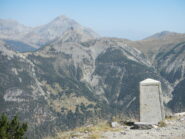dal Fort de la Grand Maye panorama verso il Monte Chaberton