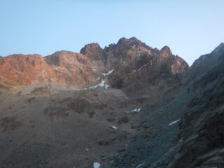 Versante sud di salita