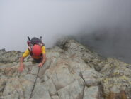 Ferrata in discesa