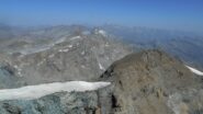 panorama dalla punta verso il Gran Paradiso