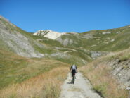 in vista del Colle Salsas Blancias