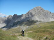 Colle Salsas Blancias e vista su Rocca la Meja