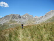oltre il Colle della Montagnetta verso il Vallone del Servagno