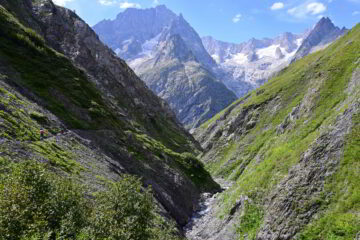Lo spettacolare sentiero nella gola di Belle Combe