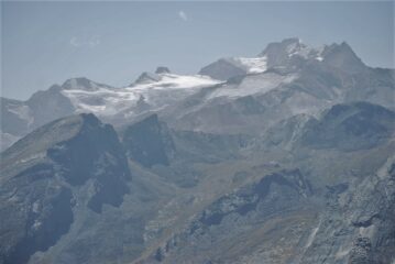 Gran Paradiso tele-visto dalla Pointe Tsa Seche