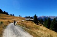 Le Melezin, a 1800 mt. slm, dove iniziano le discese finali