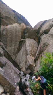 Il diedro tra il settore sud e settore strapiov