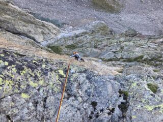 Francuzzo sulla bella placca della parte inferiore