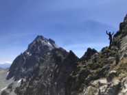 Daniele sui tiri finali prima di arrivare in vetta alla Udine.