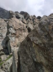 i bei diedri della parte superiore della via