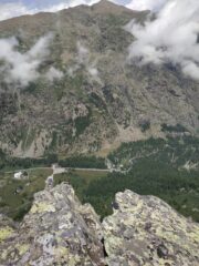 Panorama dalla cima sul pian della Mussa