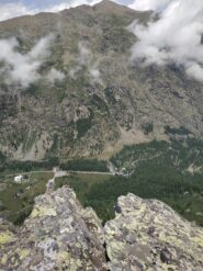 Panorama dalla cima sul pian della Mussa