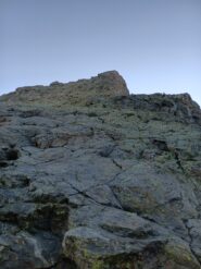 Placche iniziali, attacco della via