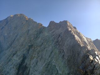 Cima Genova e Argentera Sud viste dalla Purtscheller