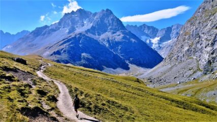 Sul sentiero che porta al lac d'Arsine