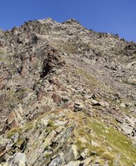 Ecco il faller dalla cresta sud. Prossima volta....