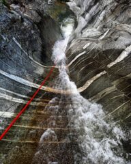 Prima calata dopo il ponte, forse possibile toboga 
