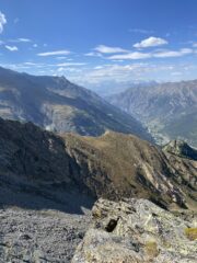 Vista dalla fine della via