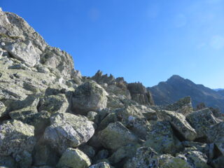 In risalita dalla Fenetre de Ferret verso la Tete de Fonteinte