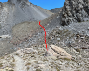 deviazione per Conque de Panestrel