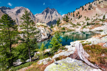 Il lago dall'alto 