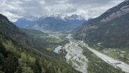 Punto panoramico sul percorso
