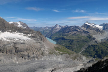 Lac de Mauvoisin dal Mont Avril