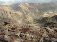 dalla cima vista sul Vallone del 'Ischiator