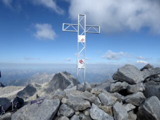 La croce di vetta.