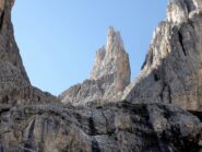 Incomparabile visione delle Torri del Vajolet.