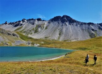 Le Lac de l'Ascension, sullo sfondo il Pic du Haute Mouriare
