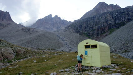 Arrivo alla capanna Ivrea.