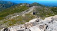 Dal Mongioie vista sulla Brignola