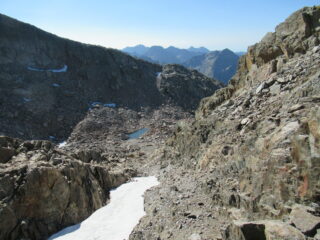 Discesa al Lac Baissette