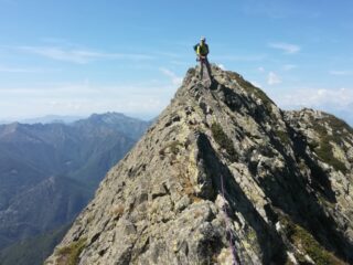 Sulla cima Ovest