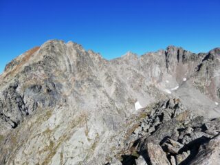 Testa della Rovina e Brocan dalla cima