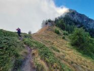 colle sotto l'ultimo tratto