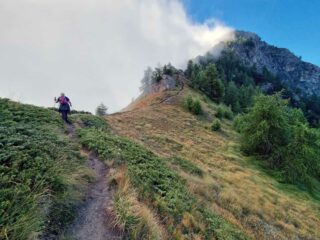 colle sotto l'ultimo tratto