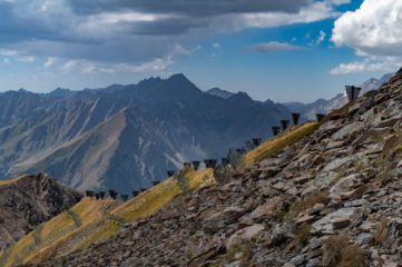 Cresta verso la Gran Tete