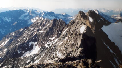 il resto della traversata della Sengla dalla cima nord..