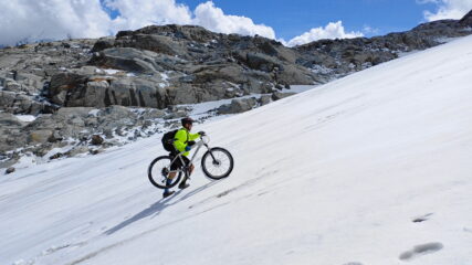 ultimi metri su terreno glaciale