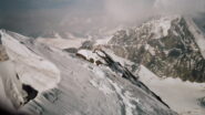 La Dent Blanche dall'Obergabelhorn..