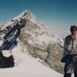 il M.Pourri dai pressi del Dome de la Sashe..